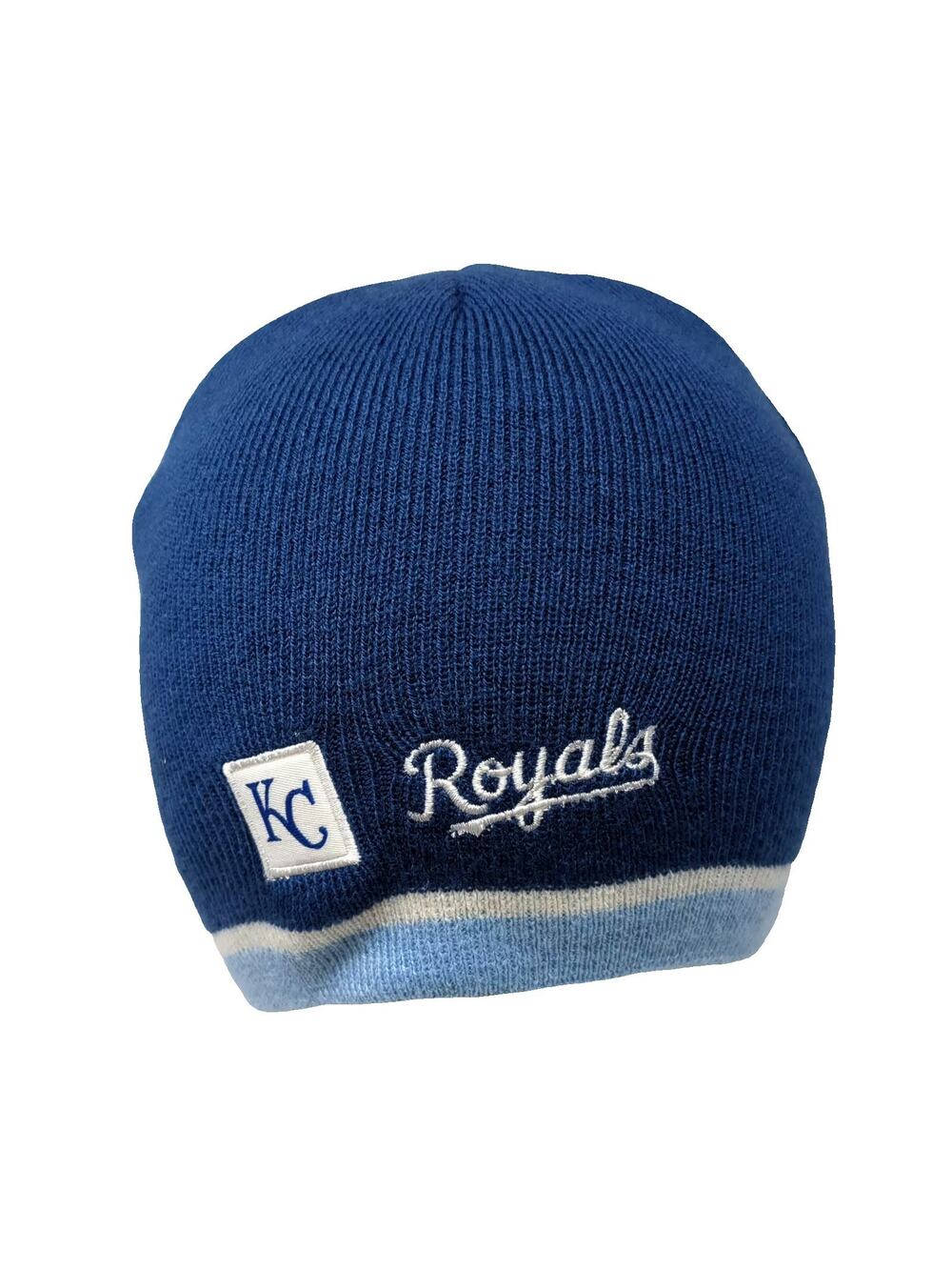 Kansas City Royals MLB BD&A Beanie Blue One Size Knit Hat FSN Fox Sports Net